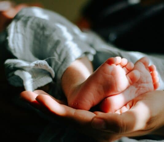 저출생 극복 공직사회가 솔선수범…임신·출산·육아 맞춤 지원 person holding baby feet